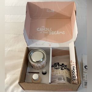 Sculpd Candle Making Kit - DIY Air Dry Clay & Scented Soy Wax Pottery Set